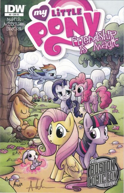 My Little Pony Friendship Is Magic  #6RI B- Boston Comic Con