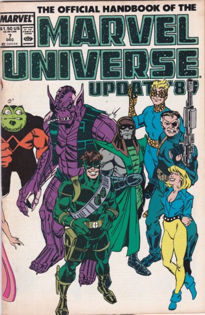 Official Handbook of the Marvel Universe Update '89  #7