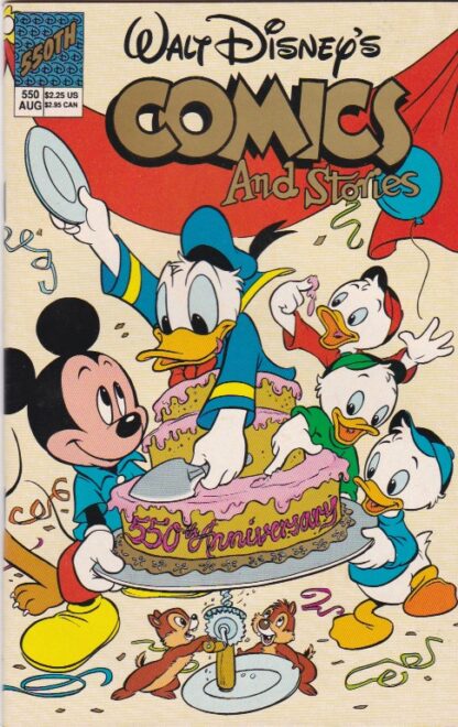 Walt Disney’s Comics and Stories #550