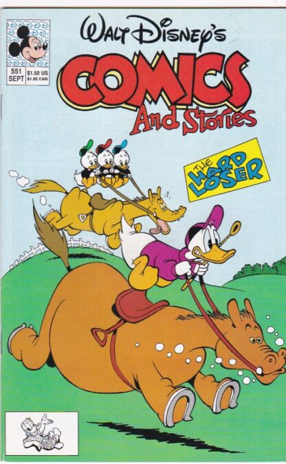 Walt Disney’s Comics and Stories #551