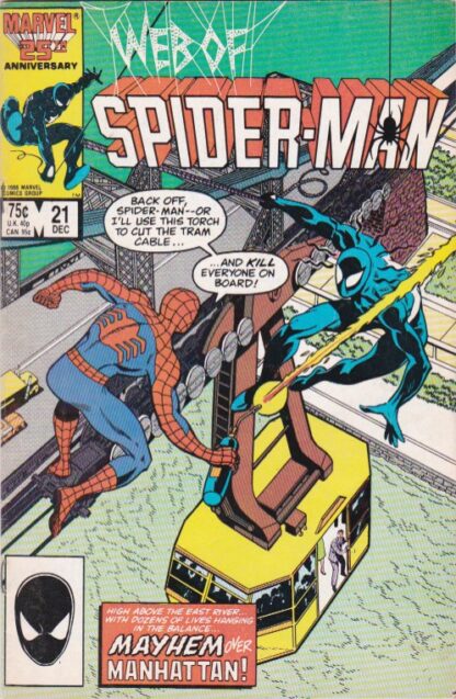 Web of Spider-Man (1st Series) #21