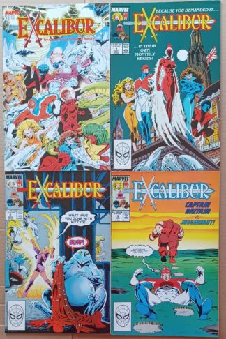 Excalibur The Sword Is Drawn 1-4 set